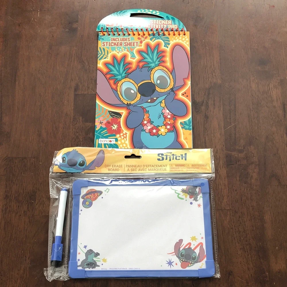 🎃 Disney Stitch Dry Erase Board and Sticker Activity Pad